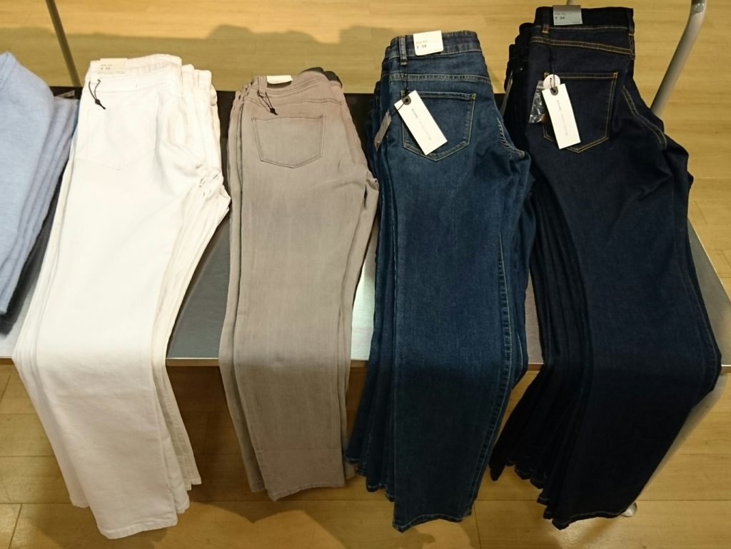 Jean Slim Skinny Bébé Fille 7 For All Mankind Taille 18 Mois - Délavé - Neuf Sans étiquette