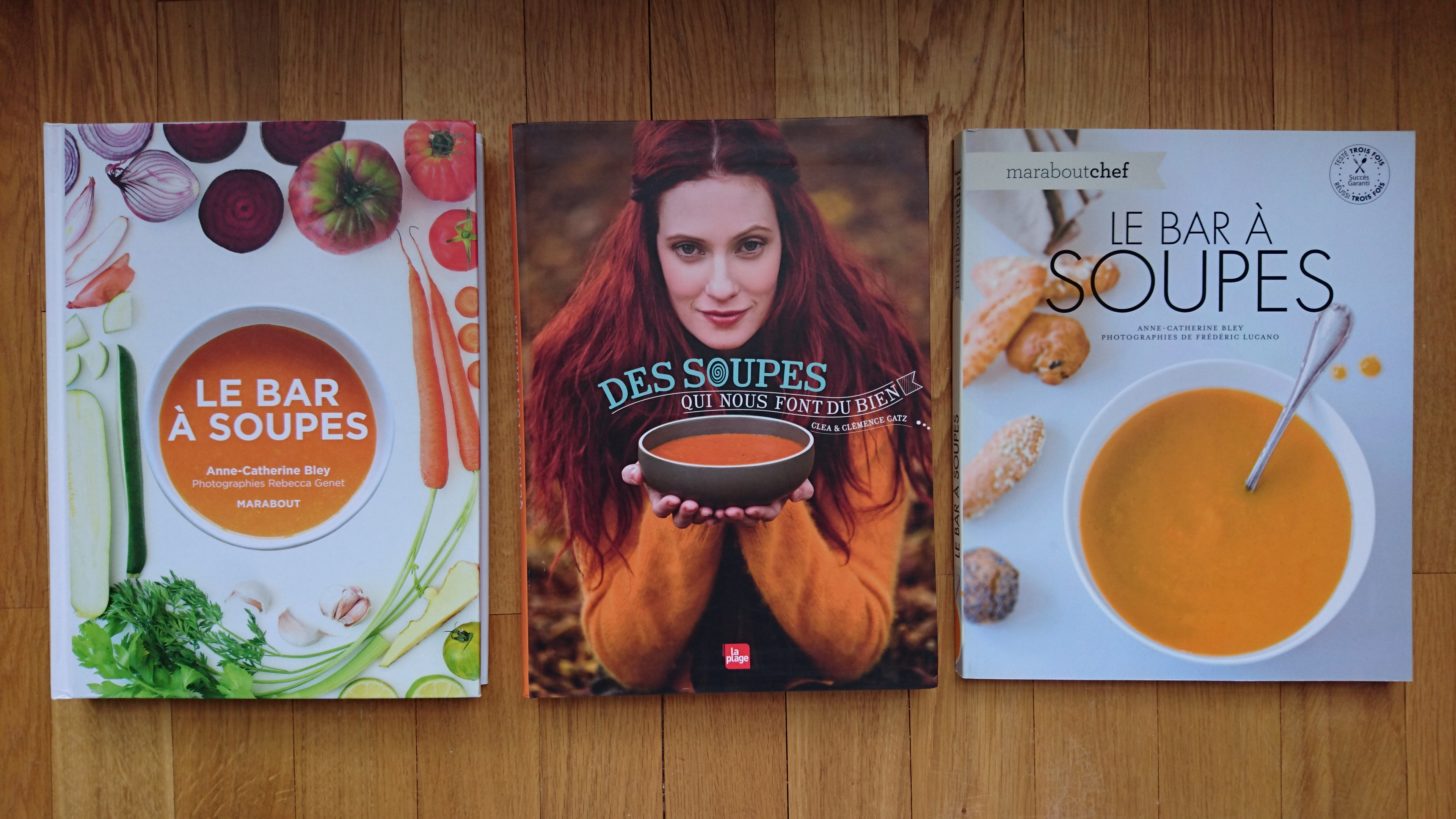Livres de recettes de soupes My Vanity List